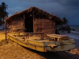 Casa de pescador na Ilha da Crôa